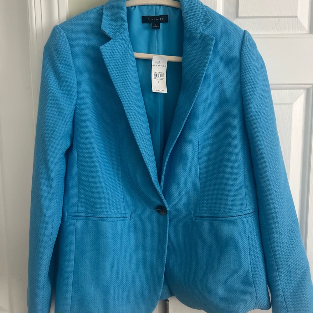 Ann Taylor Vibrant Blue Blazer
